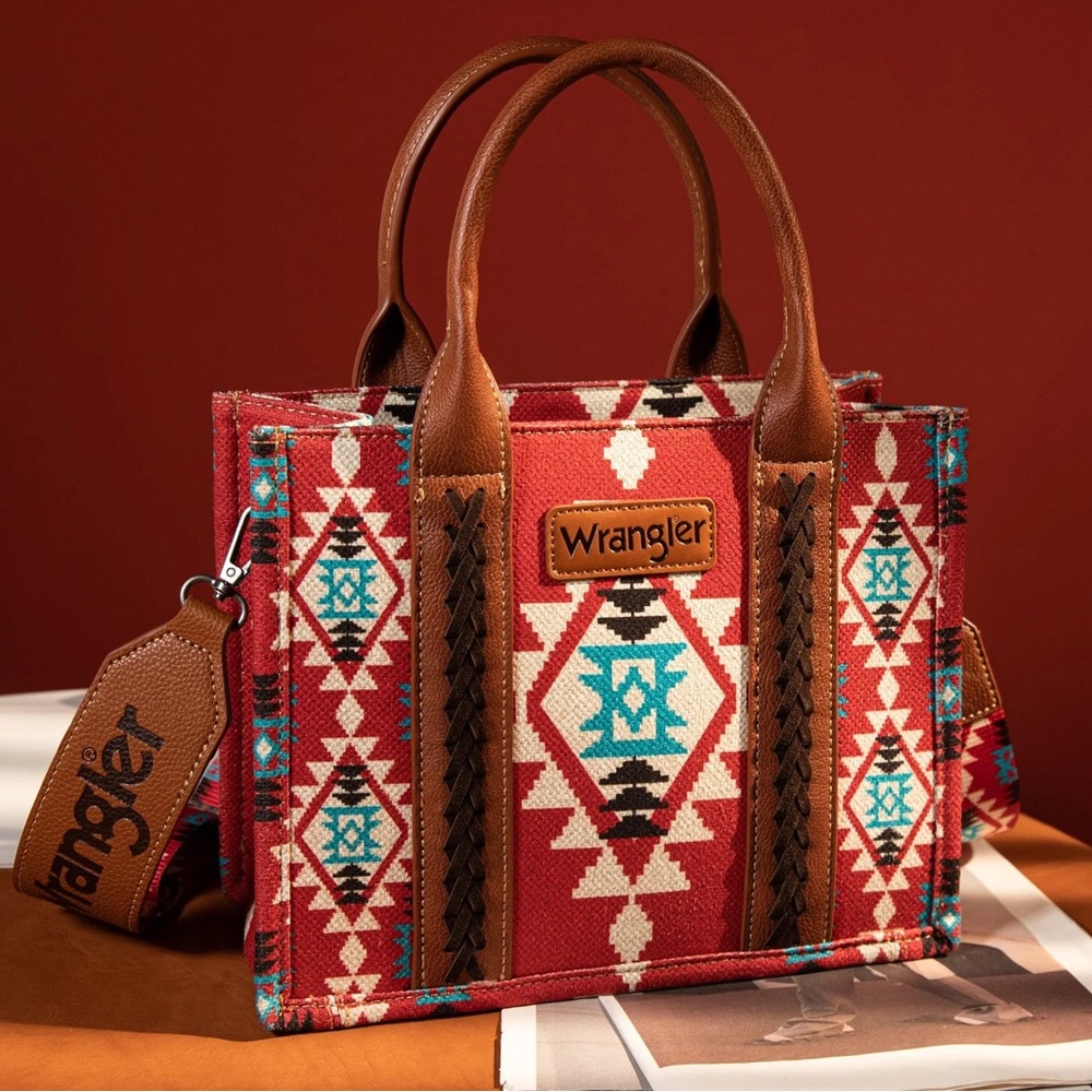 Wrangler Canvas Mini Tote Crossbody
